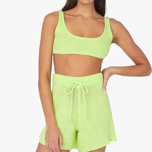 NWT WeWoreWhat Scoop Knit Top